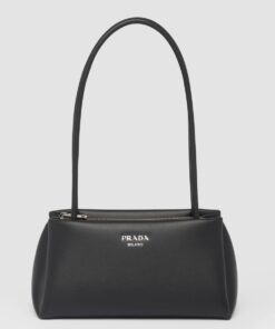 Replica Prada Supernova Small Shoulder Bag In Black Calfskin