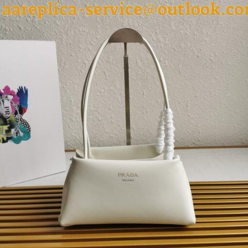 Replica Prada Supernova Small Shoulder Bag In White Calfskin 3