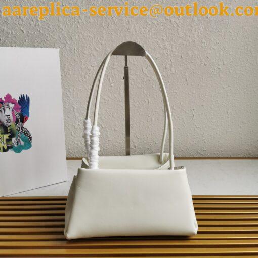 Replica Prada Supernova Small Shoulder Bag In White Calfskin 4