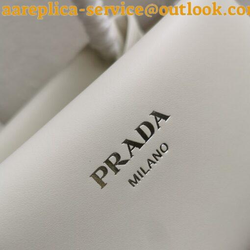 Replica Prada Supernova Small Shoulder Bag In White Calfskin 5