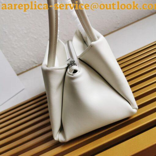 Replica Prada Supernova Small Shoulder Bag In White Calfskin 9