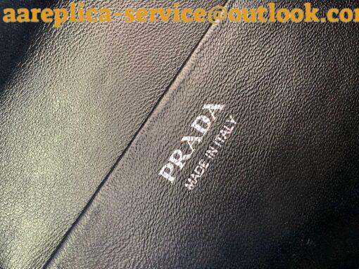 Replica Prada Supernova Small Top Handle Bag In Black Leather 9