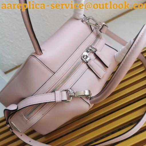 Replica Prada Supernova Small Top Handle Bag In Pink Leather 9