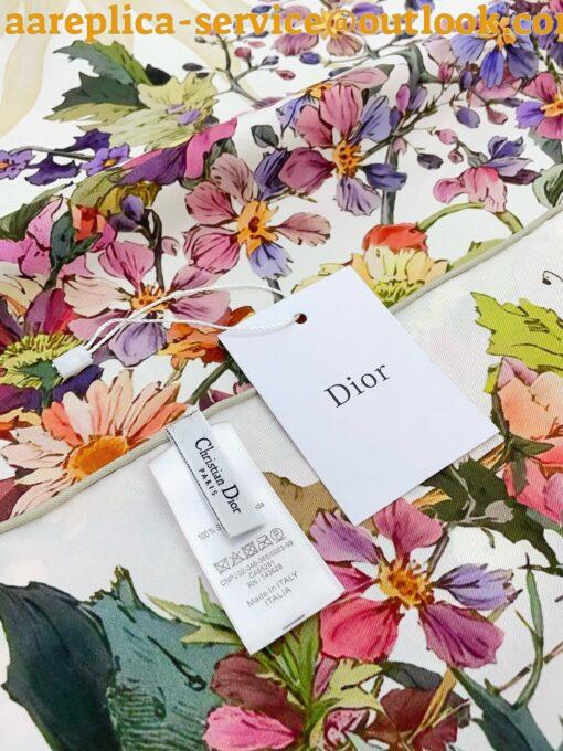 Replica Dior 4 Saisons Été Soleil 90 Square Scarf 15