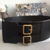 Replica Dior 30 Montaigne 40MM Belt In Black Smooth Calfskin 10