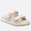 Replica Dior DiorAct Slides In Beige Multicolor Mizza Printed Technical Fabric 11