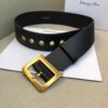 Replica Dior Diorquake 55MM Belt In Red Calfskin 10