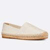 Replica Dior Granville Espadrilles In Brown Embossed Lambskin 18