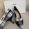 Replica Dior J’Adior Pumps 100mm In Black Technical Fabric 10