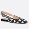 Replica Dior Miss J’Adior Ballerina Flats In Dotted Swiss Tulle 10