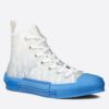 Replica Dior Men’s B23 High-top Sneakers In Canvas with Newspaper Print 12