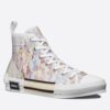 Replica Dior Men’s B23 High-top Sneakers In Black Oblique Canvas