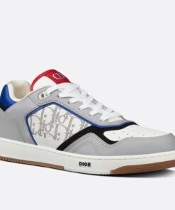 Replica Dior Men’s B27 Low-Top Sneakers In Multicolour Leather