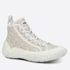 Replica Dior Men’s B28 Low-top Sneakers In Beige Oblique Jacquard 13