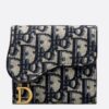 Replica Dior Zippy Coin Wallet In Blue Dior Oblique Canvas 10