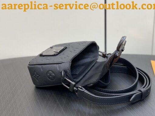 Replica Louis Vuitton Black Pico S-Lock LV Bag M83148 10