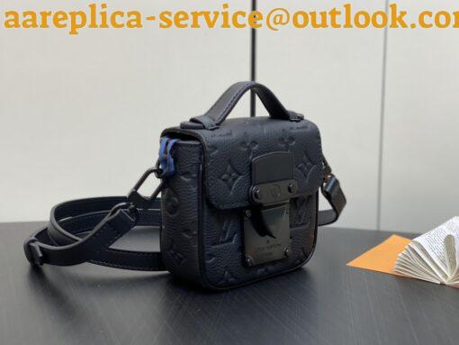 Replica Louis Vuitton Black Pico S-Lock LV Bag M83148 2