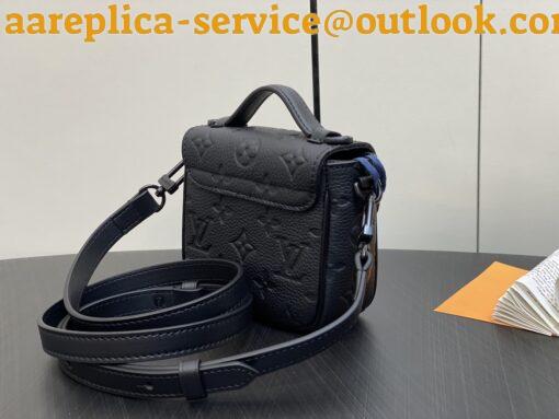 Replica Louis Vuitton Black Pico S-Lock LV Bag M83148 3