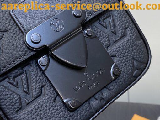 Replica Louis Vuitton Black Pico S-Lock LV Bag M83148 6