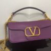 Replica Valentino Loco Large Shoulder Bag In Pink Calfskin 13