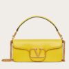 Replica Valentino Small Loco Shoulder Bag in Powder Beige Leather 12