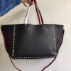 Replica Valentino Red Rockstud Spike Tote Bag 10