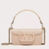 Replica Valentino Small Loco Shoulder Light Green Bag with Crystals Logo 21