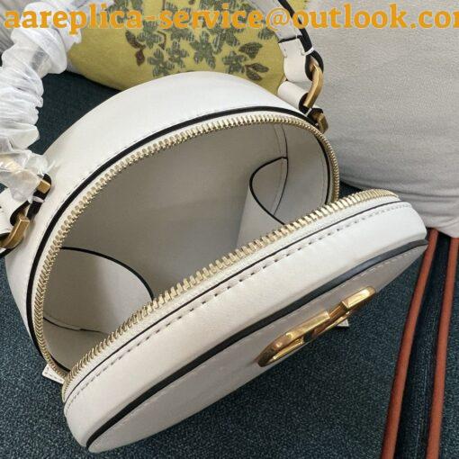 Replica Valentino VLogo Signature Mini Bag in White Calfskin 10